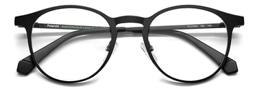 Premium Men Polaroid Eyeglasses: PLD D442 - Matte Black (2)- SpecSMART Eye Clinic (Front View)